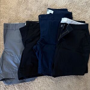 Old Navy Women’s Stretch Chino Shorts in Gray, Black, Navy